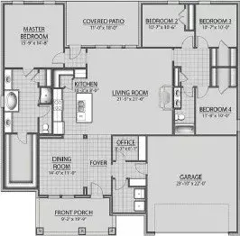 Floorplan - 101 Olivia Dr, Luling, LA 70070 photo 1 of 1