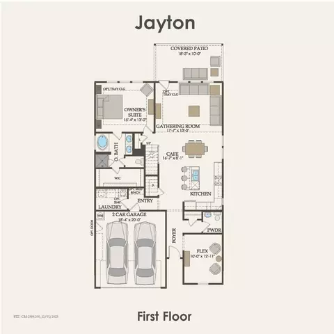 Floorplan - 612 Ruby Bend Ln, Montgomery, TX 77356 photo 1 of 2