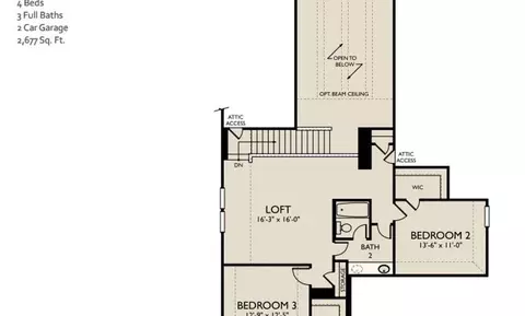 Floorplan - 7915 Jasper Meadows Way, Angleton, TX 77515 photo 2 of 2