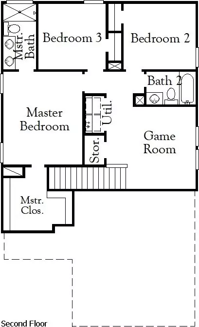 Floorplan - 12048 Moonlight Path Dr, Conroe, TX 77304 photo 2 of 2