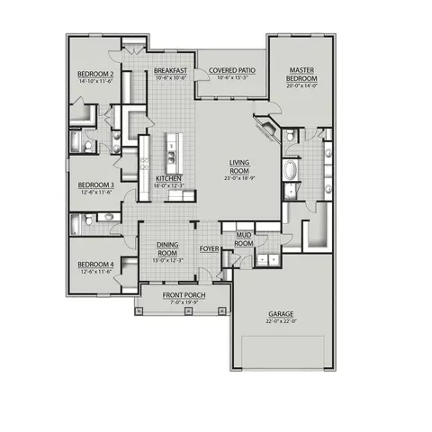 Floorplan - Ramsey Spring Drive, Covington, LA 70435 photo 1 of 1