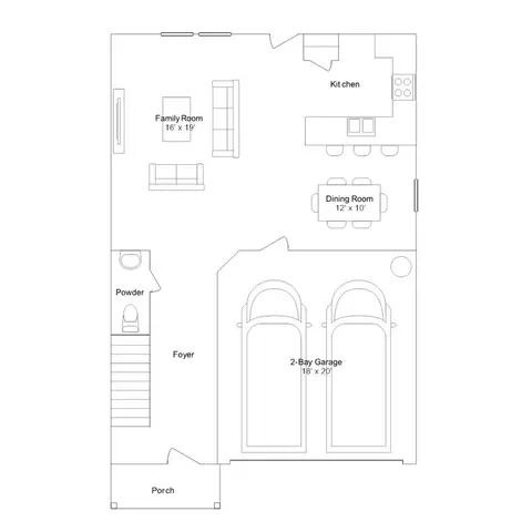 Floorplan - 104 Sydney St, Maxwell, TX 78656 photo 1 of 2