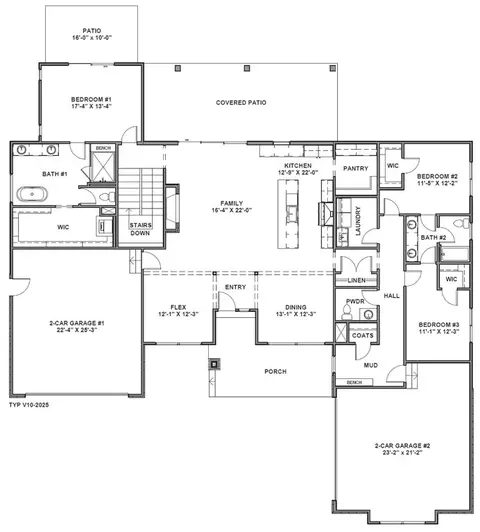 Floorplan - 718 N 1600 E, Salem, UT 84653 photo 1 of 2
