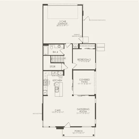 Floorplan - 809 Chinon, Irvine, CA 92618 photo 1 of 2