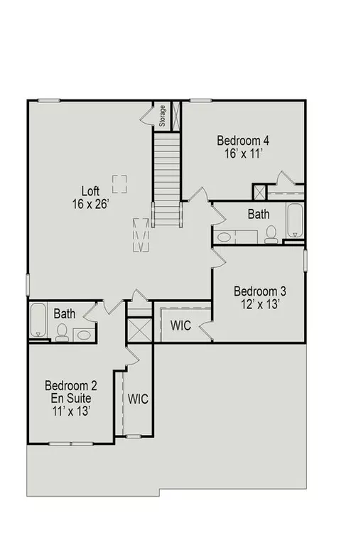 Floorplan - 8664 Proffit Ln, Ooltewah, TN 37363 photo 2 of 2