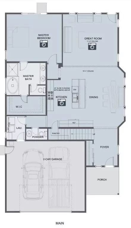 Floorplan - 1642 Buttonwillow St, Minden, NV 89423 photo 1 of 2