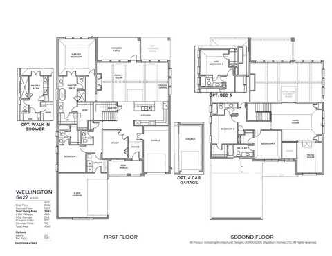 Floorplan - 2016 Rangeland Way, Argyle, TX 76226 photo 1 of 1