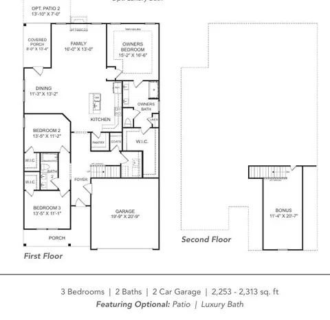 Floorplan - 1190 Curlew Cir, Sumter, SC 29150 photo 1 of 1