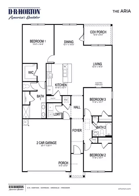 Floorplan - 83 Pine St, Byhalia, MS 38611 photo 1 of 1