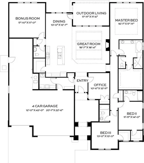 Floorplan - 6000 Id-16, Eagle, ID 83616 photo 1 of 1