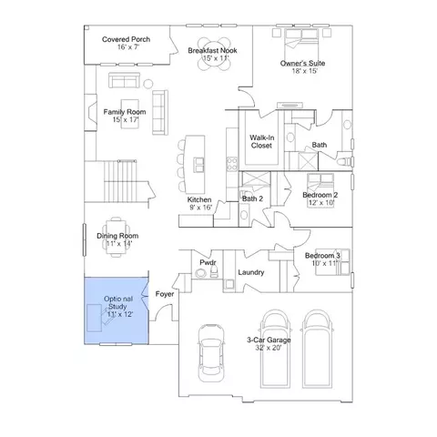Floorplan - 5346 Redbud Rd, Lancaster, SC 29720 photo 2 of 3