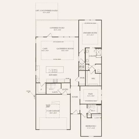 Floorplan - 6001 Moonshell Loop, Wilmington, NC 28412 photo 1 of 1