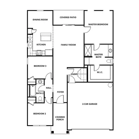 Floorplan - 3004 Pilgrim Way, Montevallo, AL 35115 photo 1 of 1