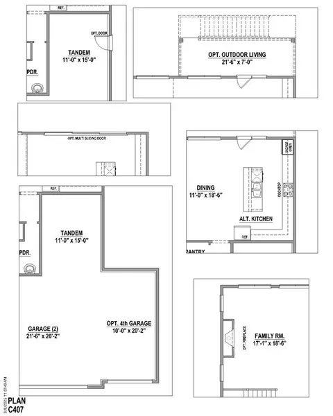 Floorplan - 2093 Falling Leaf, Windsor, CO 80550 photo 3 of 8