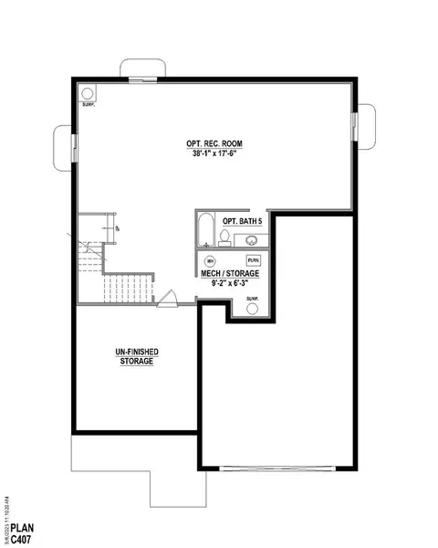 Floorplan - 2093 Falling Leaf, Windsor, CO 80550 photo 7 of 8