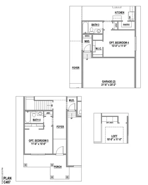 Floorplan - 2093 Falling Leaf, Windsor, CO 80550 photo 5 of 8