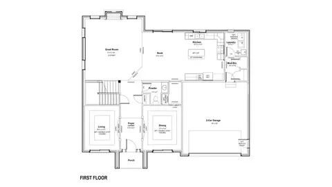 Floorplan - 930 E Drahner Rd, Oxford, MI 48371 photo 1 of 2