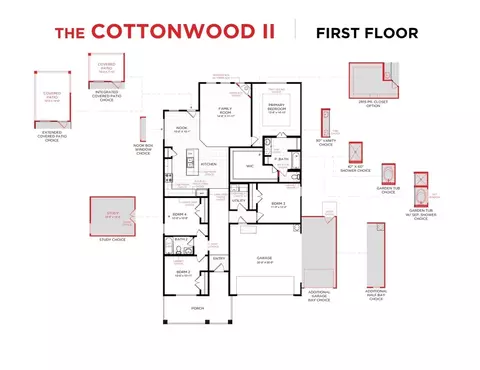 Floorplan - 709 Rustic Ridge Dr, Lavon, TX 75166 photo 1 of 1