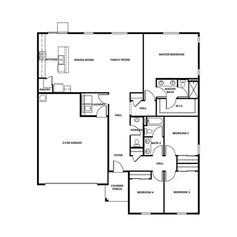 Floorplan - 3519 Jake Way, Denair, CA 95316 photo 1 of 1