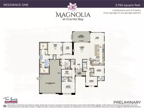 Floorplan - 4620 Premiado Ln, Granite Bay, CA 95746 photo 1 of 1