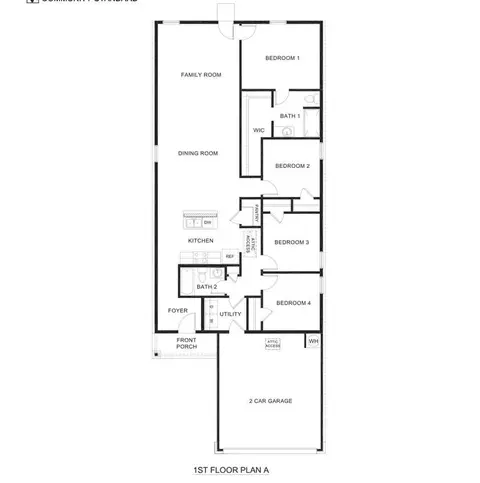 Floorplan - 1915 Glory Dr, Bonham, TX 75418 photo 1 of 1