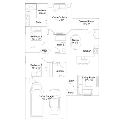 Floorplan - 509 W Bluebird St, Gardner, KS 66030 photo 1 of 1