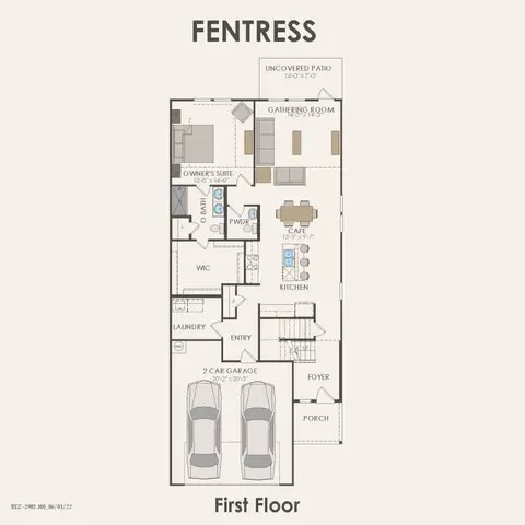 Floorplan - 6509 Adderly Rd, Pilot Point, TX 76258 photo 1 of 2