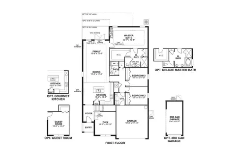 Floorplan - 2225 Anderson Snow Rd, Spring Hill, FL 34609 photo 1 of 2