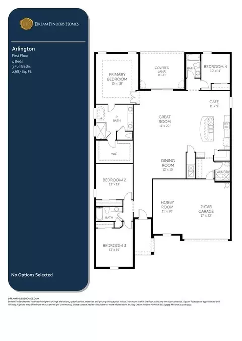 Floorplan - 7418 Sea Manatee St, Parrish, FL 34219 photo 1 of 1