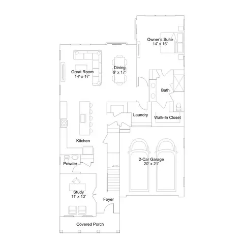 Floorplan - 17055 Gathering St, Boyds, MD 20841 photo 1 of 4