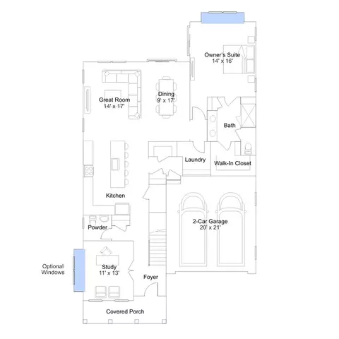 Floorplan - 17055 Gathering St, Boyds, MD 20841 photo 3 of 4