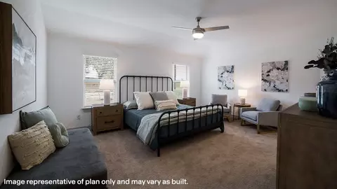 Bedroom - Model Coming Soon, Elmendorf, TX 78112 photo 6 of 12