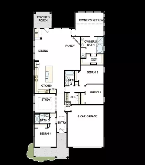 Floorplan - 2024 Grey Birch, Aledo, TX 76008 photo 1 of 1