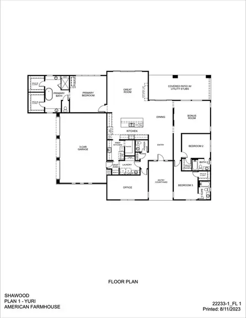 Floorplan - 32159 Daybrook Ter, Temecula, CA 92591 photo 1 of 2