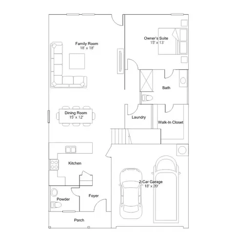 Floorplan - 3622 Compass Pointe Ct, Angleton, TX 77515 photo 1 of 2