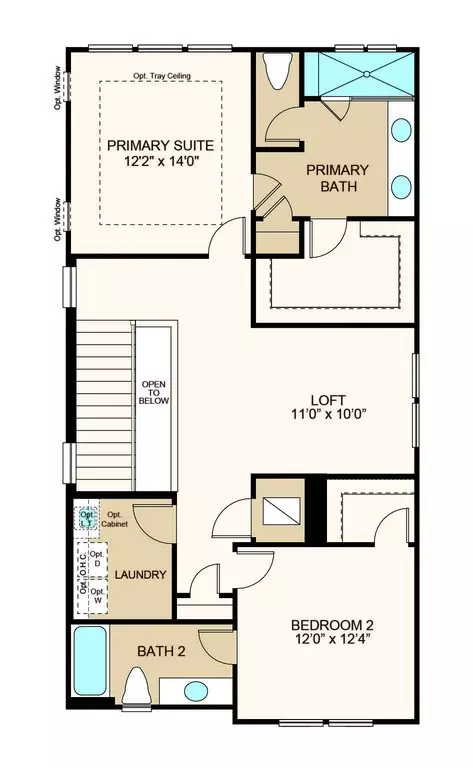Floorplan - 5292 Goldfinch Dr, Saint Cloud, FL 34771 photo 2 of 3
