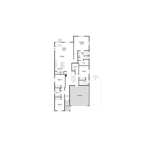 Floorplan - 7057 N Obsidian Way, Eagle Mountain, UT 84005 photo 1 of 1