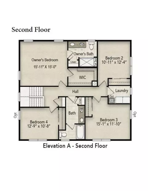 Floorplan - 306 S Ridge Ave, Middletown, DE 19709 photo 3 of 4
