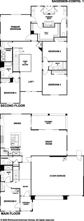 Floorplan - 416 E Prestige Way, Mountain House, CA 95391 photo 1 of 1