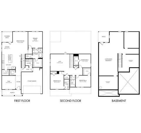 Floorplan - 5150 Crescendo Cir, Fairburn, GA 30213 photo 1 of 1
