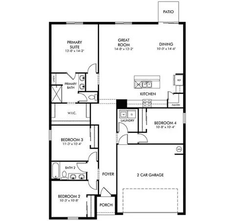 Floorplan - 7851 Satterfield Ter, Parrish, FL 34219 photo 1 of 1