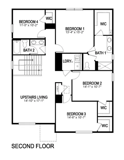 Floorplan - 6099 Holstein Dr, Windsor, CO 80528 photo 2 of 2