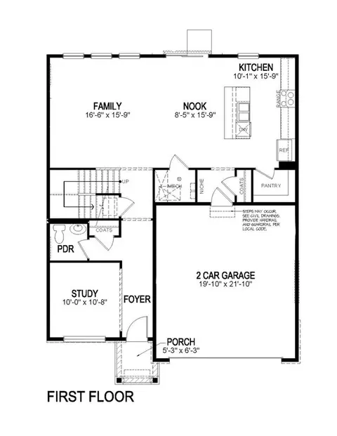 Floorplan - 6099 Holstein Dr, Windsor, CO 80528 photo 1 of 2