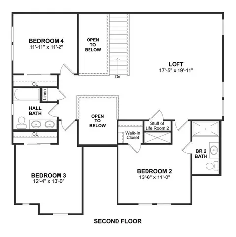 Floorplan - 201 Eldridge Dr, Sealy, TX 77474 photo 2 of 2