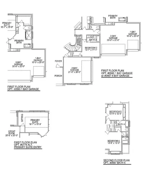 Floorplan - 4251 Hollow Wind Way, Spring, TX 77386 photo 5 of 8