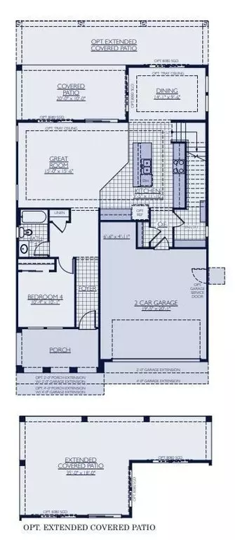 Floorplan - 21583 W Cartwright Ave, Buckeye, AZ 85396 photo 2 of 2