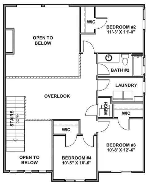 Floorplan - 1612 E 960 N #246, Salem, UT 84653 photo 2 of 3