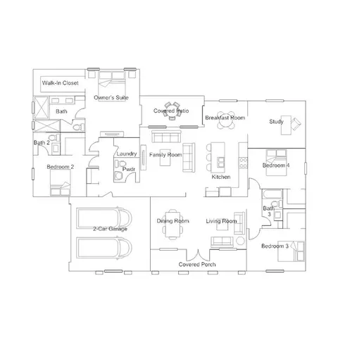 Floorplan - 28544 SW 176th Ave, Miami, FL 33030 photo 1 of 1