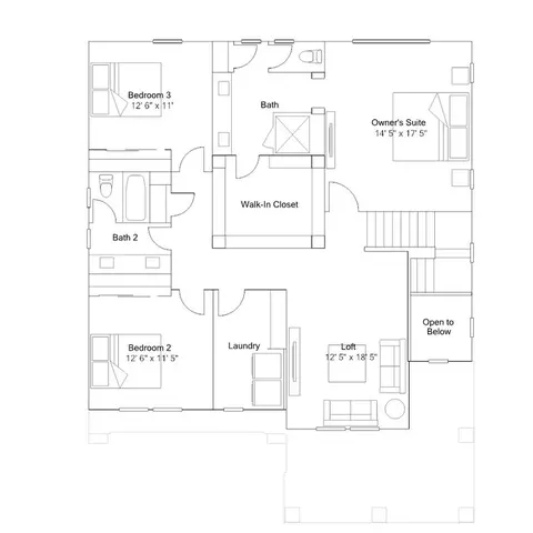 Floorplan - 2607 Enliven Dr, Fairfield, CA 94533 photo 2 of 2