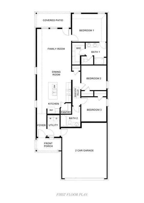 Floorplan - 1922 Calmshade Dr, Celina, TX 75009 photo 1 of 1